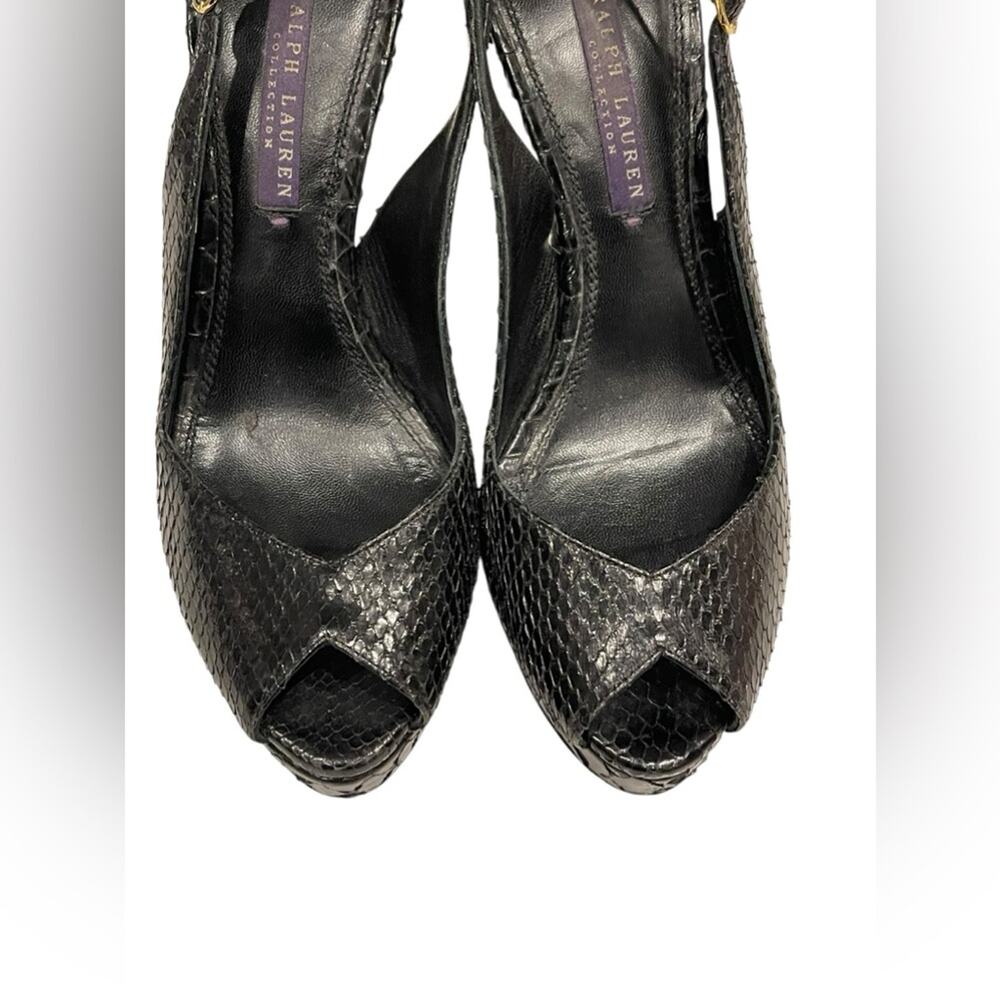 RALPH LAUREN COLLECTION Purple Python Animal Prin… - image 8